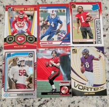 Lot Of (6) 2024 Panini Donruss Football Inserts NFL