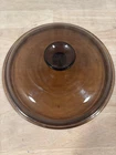 ⭐️Amber Pyrex Replacement Lid V-2.5-C⭐️8-1/2" Glass Lid⭐️