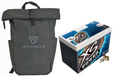 XS Power D14-31 14V AGM Battery with M6 Terminal Bolts, Max 5000Amps Backpack