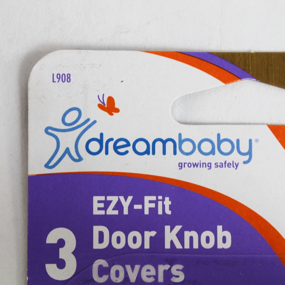 Conjunto de 3 capas de maçaneta Dreambaby Ezy-Fit para prova de bebê e criança - Imagem 4 de 4