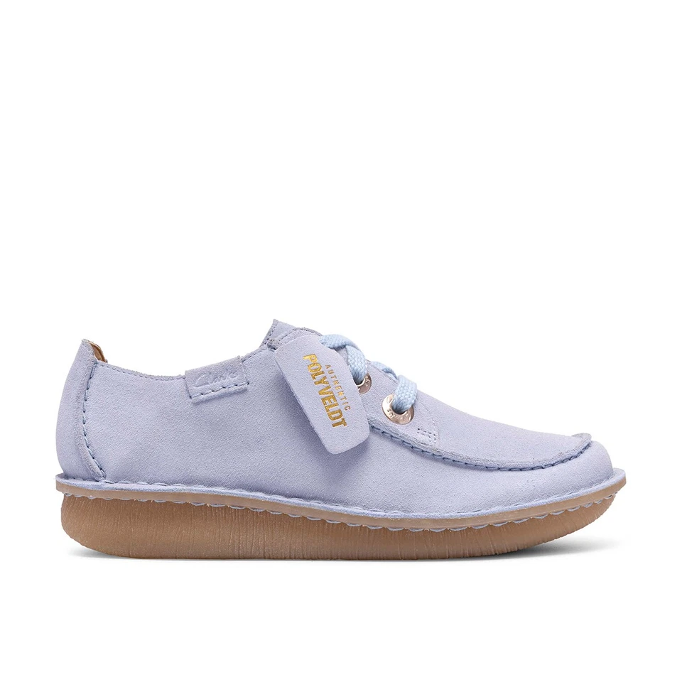 Clarks Funny Dream 26186661 4, Schnürschuhe in Blau, hell für Damen, Größe 36 - Bild 1 von 1