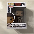 New ListingFunko Pop! Television Stranger Things Ghostbuster Lucas Vinyl Figure #548