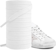 Shoe Laces for Golden Goose Super-Star/Hi Star/Ball Star/V-Star Sneakers, Poly C