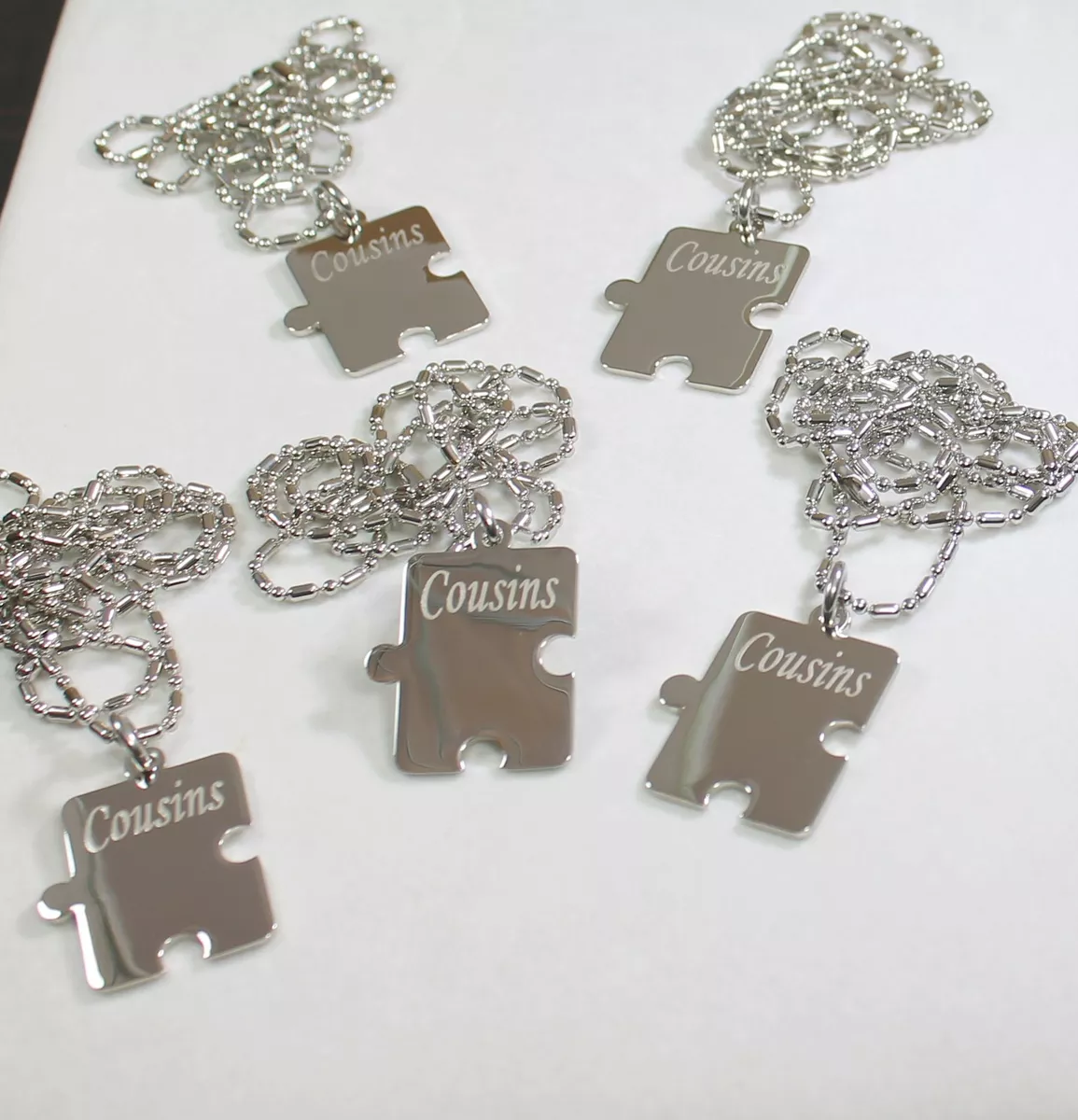 Family puzzle necklace outlet