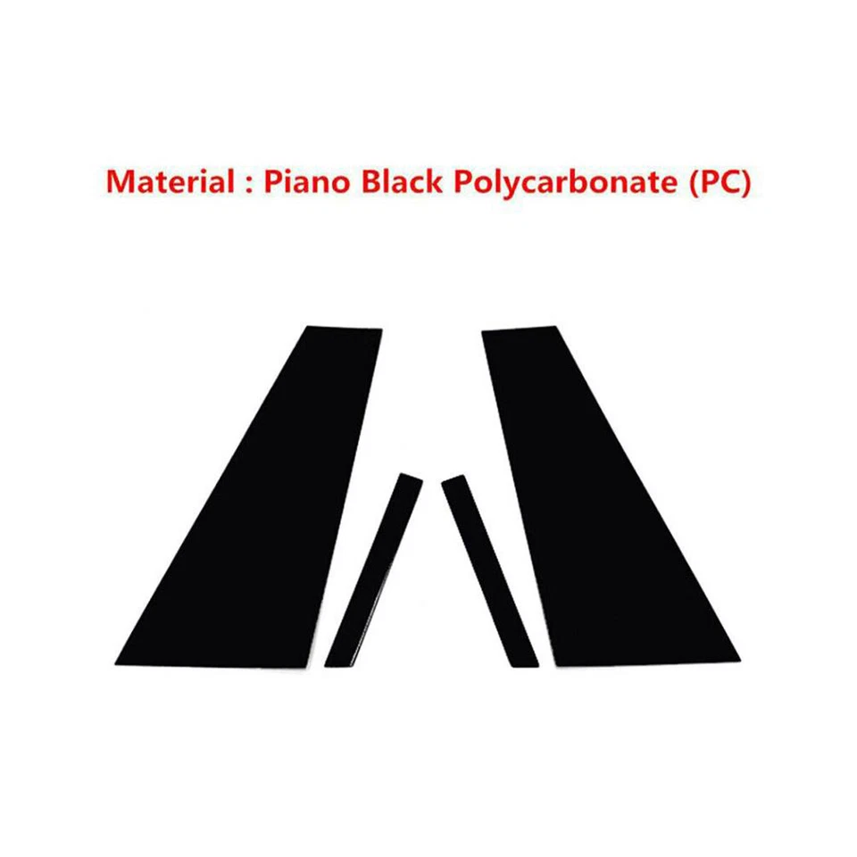 Nuevos postes de pilar moldura de ventana para Mercedes-Benz Clase CLS 2012-2016 Foto 4 de 4