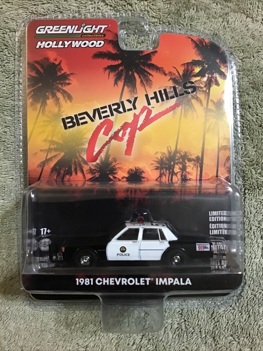 2022 Greenlight Hollywood 1981 CHEVROLET IMPALA POLICE 1/64