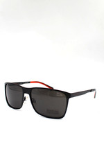Jaguar 37808-1084 Gunmetal Black Frame Gray Lens Authentic Sunglasses