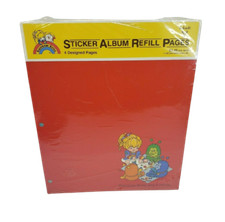 VINTAGE 1983 RAINBOW BRITE STICKER ALBUM REFILL PAGES SEALED IN PACKAGE NOS
