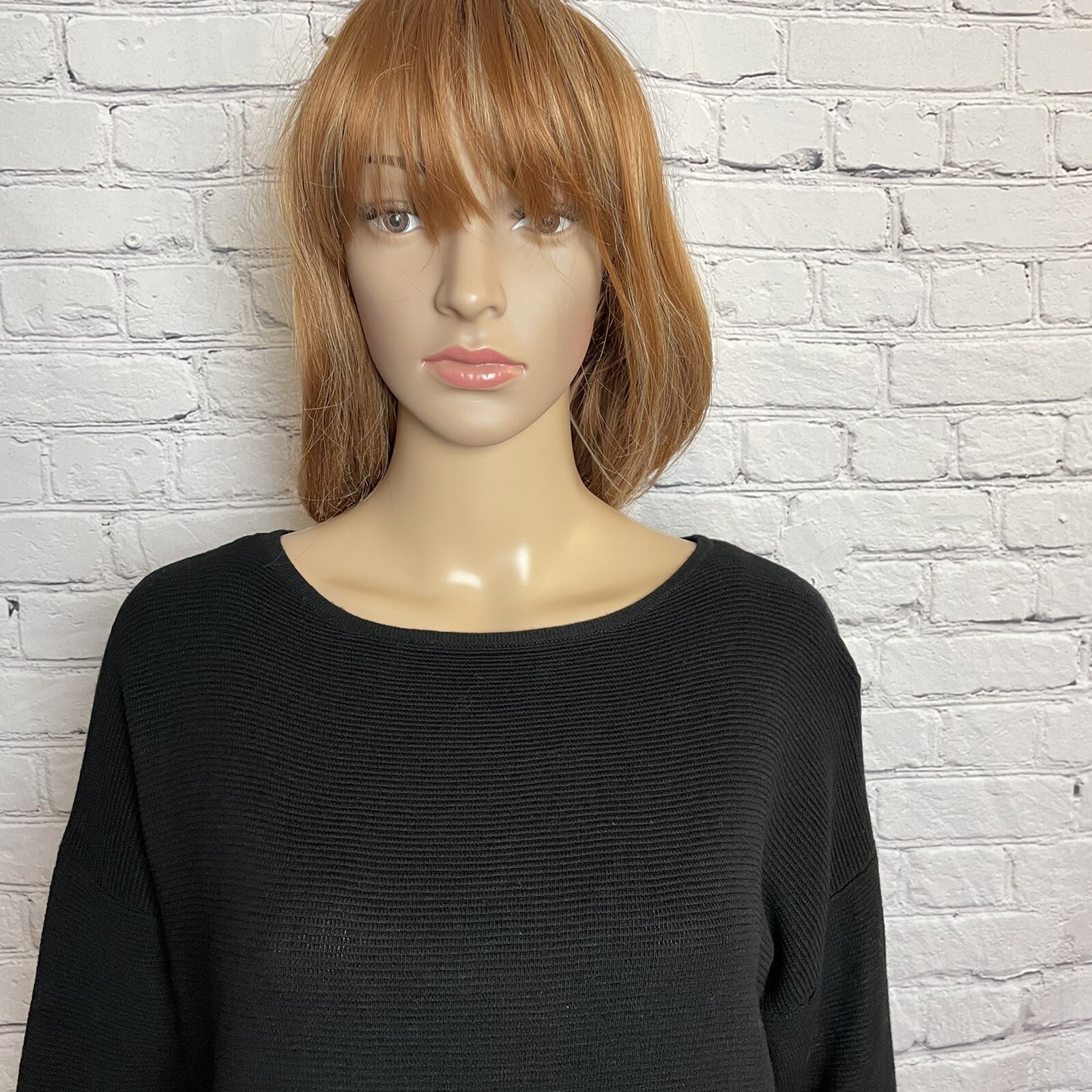 Chico's Side-Button Nicolette Pullover Black Knit… - image 4