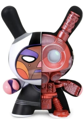 Kidrobot Dunny VOID #18 - 5'' Series 2020 MiB Dirty Robot Mecha Half-Ray Android 