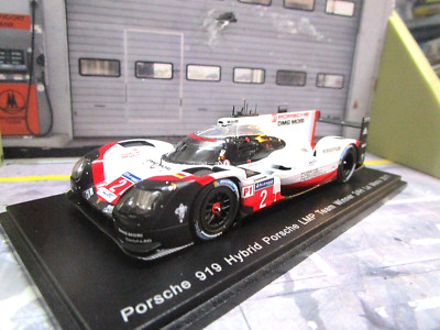 PORSCHE 919 Hybrid Le Mans 2017 Winner #2 Bernhard Bamber Hartley Spark 1:43