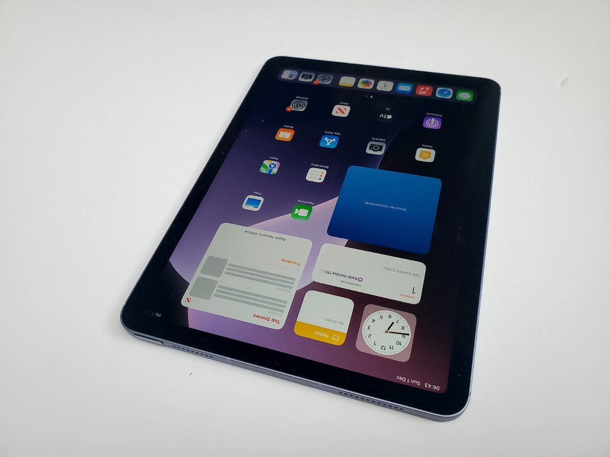 iPad Air 5th Gen Purple WiFi+ Cellular 64GB 87% Battery Health 