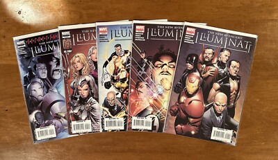 Marvel Comics: New Avengers- Illuminati Vol. 2 (2007) #1-5 Complete Set