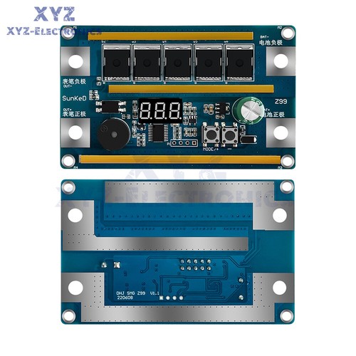 12V Spot Welder Kit Digital Power Adjustable Spot Welding Control Board 99 Gears - Picture 21 of 27