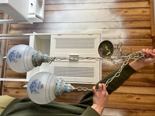 Vintage Glass Globe Pendant Lights