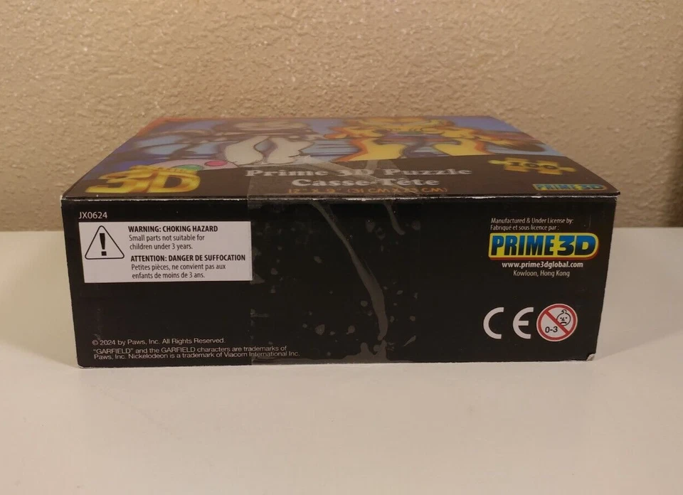 Nickelodeon Garfield Prime 3D Puzzle 100pcs 31cmx23cm 2024 - Image 4 of 4