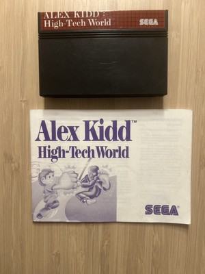 Sega Master System - Alex Kidd : High-Tech World Inkl. Anleitung 