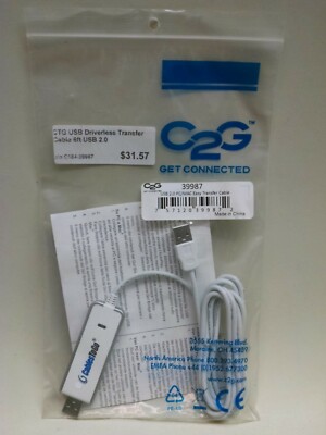 Cables to Go USB 2.0 PC/MAC Easy Transfer Cable
