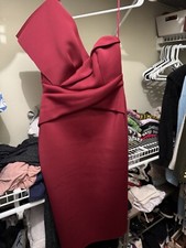 Asos Women’s Formal Dress Wine Color Size 6