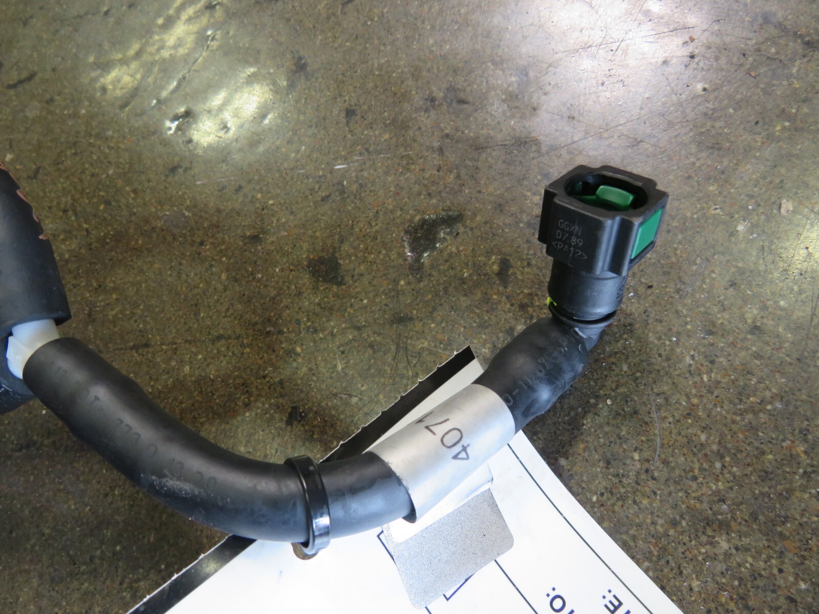 Lamborghini Gallardo, Spyder, Intake Vent Hose, Used, P/N 407133366A