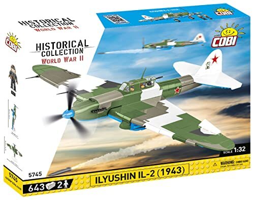Cobi - World War II - Ilyushin Ii 02 Shturmovik (636pcs) (New)
