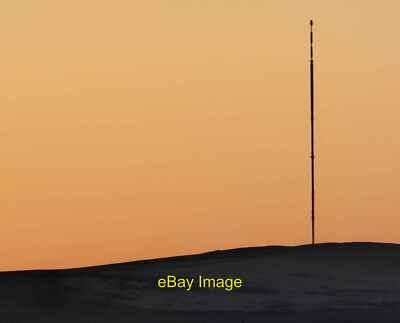 Foto 6x4 Sonnenuntergang auf Winter Hill Belmont Das pfirsichfarbene Leuchten hielt nur c2018 an