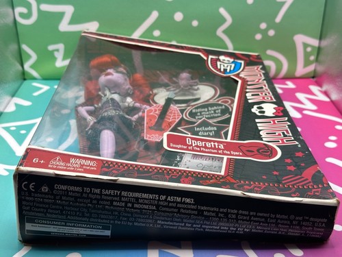 Mattel Monster High “Operetta” First Wave 2011 *NIB/NRFB* - Picture 10 of 10