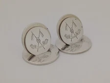 Menu holder Asprey & Co 6th Duke of Connaught's Own Lancers Watson's Horse