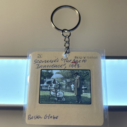 Martin Scorsese Age Of Innocence Film Movie Still 35mm Slide KEYCHAIN 479 - Picture 2 of 4