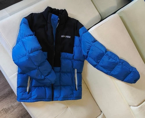 Marcelo Burlon County Of Milan Cross Block Nylon Down Jacket Sz Mens XL image 13