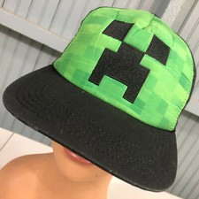 Minecraft Game Two Color Snapback Baseball Hat Cap