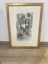 RENATO GUTTUSO LITOGRAFIA FIRMATA E NUMERATA