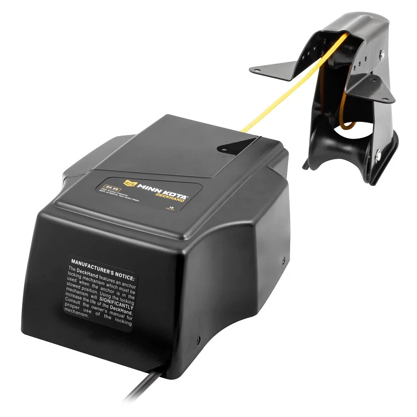 Minn Kota Deckhand 25R 电动锚绞车 25 磅 带有线遥控开关 — 第 3/4 张图片