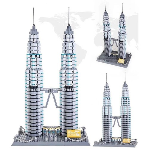 Wange Bloque de Construcción Juguetes Arquitectura Mundial Ladrillos Modelo para Adultos o Niños - Imagen 215 de 872