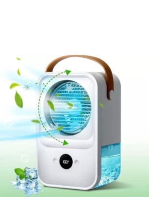 Smart Klimaanlage, Mini Klimagerät mit 3 Geschwindigkeiten, F70