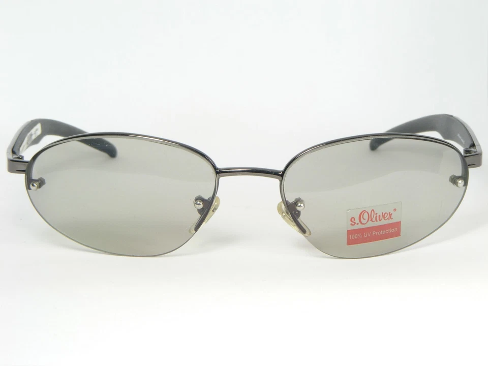 s. Oliver 3937 3 GUNMETAL SUNGLASSES GLASSES W/ LIGHT GREY LENS 58-21-137mm - Image 2 of 4
