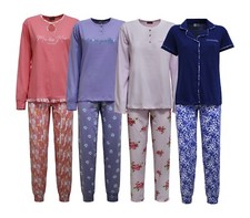 Pigiama da Donna a Maniche Corte / Lunghe 100% Cotone COCONUDA