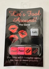 SEALED Kheper Let's Fool Around The Intimacy Dice Game