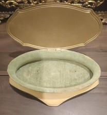 Rare & Stylish Art Deco Enamelled Jewellery/Trinket Box 