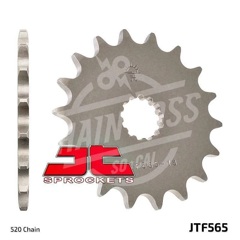 Kit de piñones y cadena de transmisión 520 JT para Kawasaki Z650 (ER650) / ABS 2017-2024 Foto 4 de 4