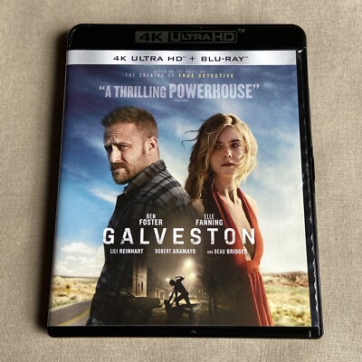 Galveston (4K Ultra HD + Blu-ray 2018) W/ Slipcover Action