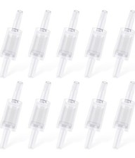 Aquarium Check Valve, One Way Non Return Valve for Aquarium Air Pump, 10pcs
