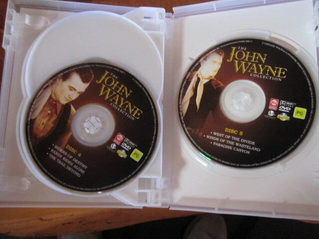 DVD THE JOHN WAYNE COLLECTION 5 DVD BOX SET GREAT ** MUST SEE ** - Image 3 of 4