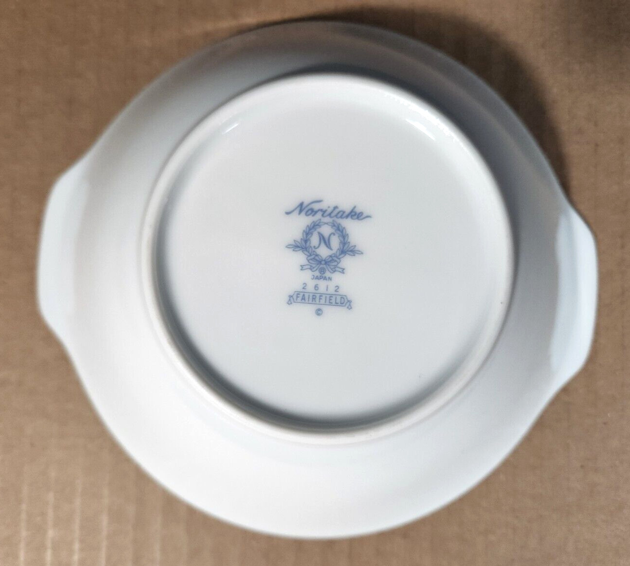 6 Noritake "Fairfield" Handled Berry/Dessert Bowls # 2612