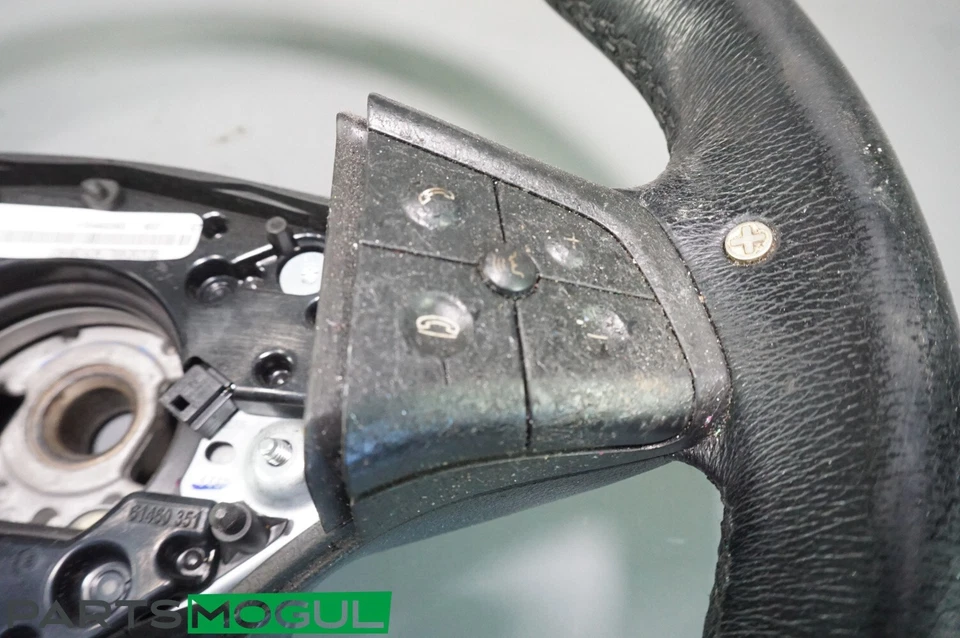 07-08 Mercedes W164 ML63 R63 AMG Drivng Wheel w/Paddle Shifters Black OEM - Image 4 of 4