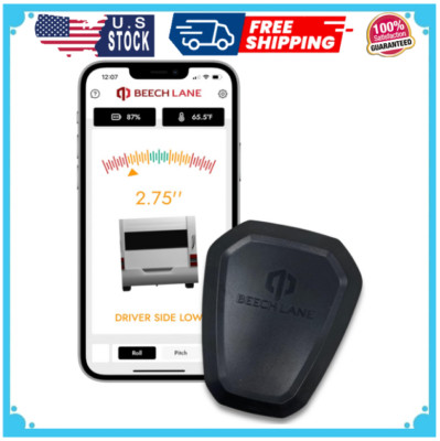 Beech Lane Wireless RV Leveling System, Made in the USA, User-Friendly Phone ...