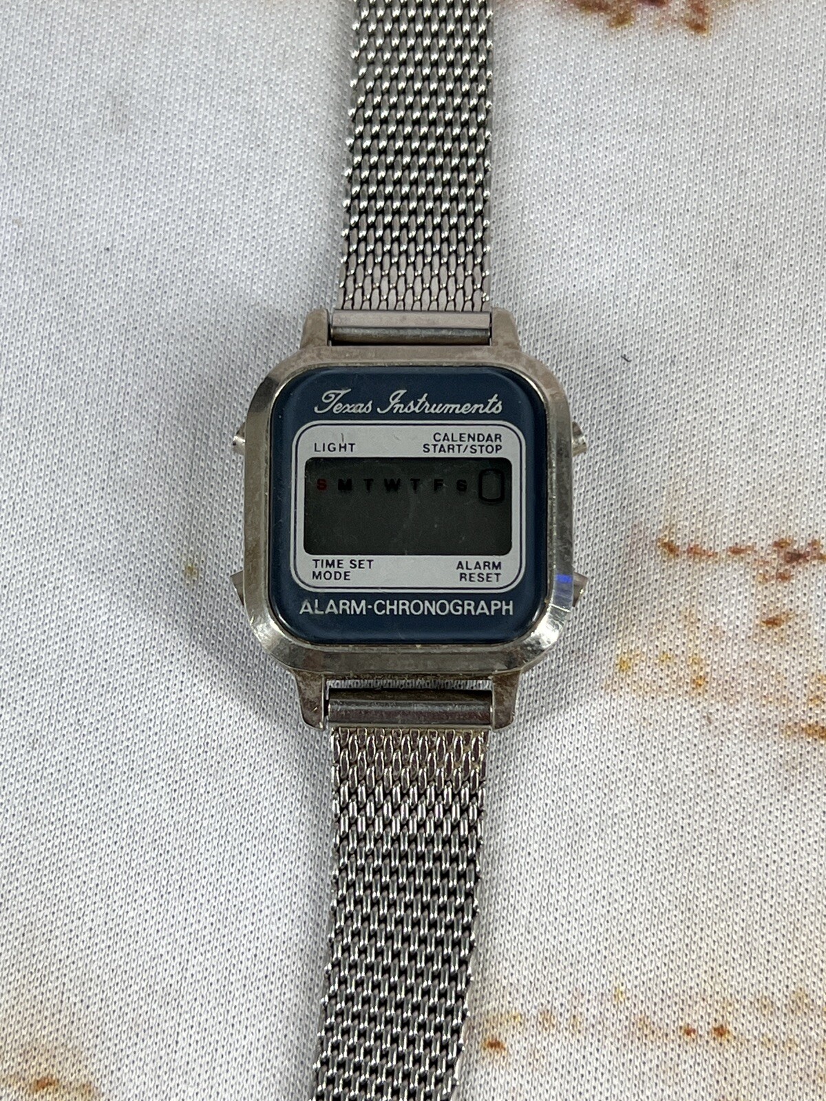 Texas Instruments Women's Digital Silver Toned Wr… - image 2