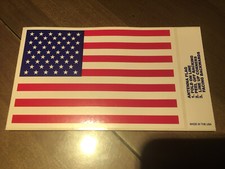 USA American Flag Sticker Decal Car Vehicle Or Truck Bumper 6  X 4  USA PROUD