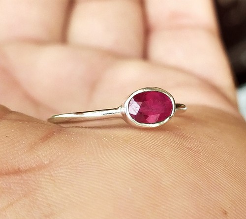 Anillo de tanzanita de plata de ley 925 - Anillo de piedra de nacimiento de mayo regalo de boda para ella - Imagen 56 de 67