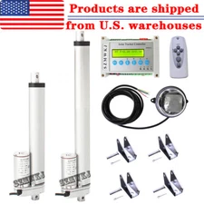 12V LCD Solar Tracking Tracker Dual Axis Kits W/ Linear Actuator Home Power IG